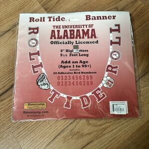 Alabama hanging banner